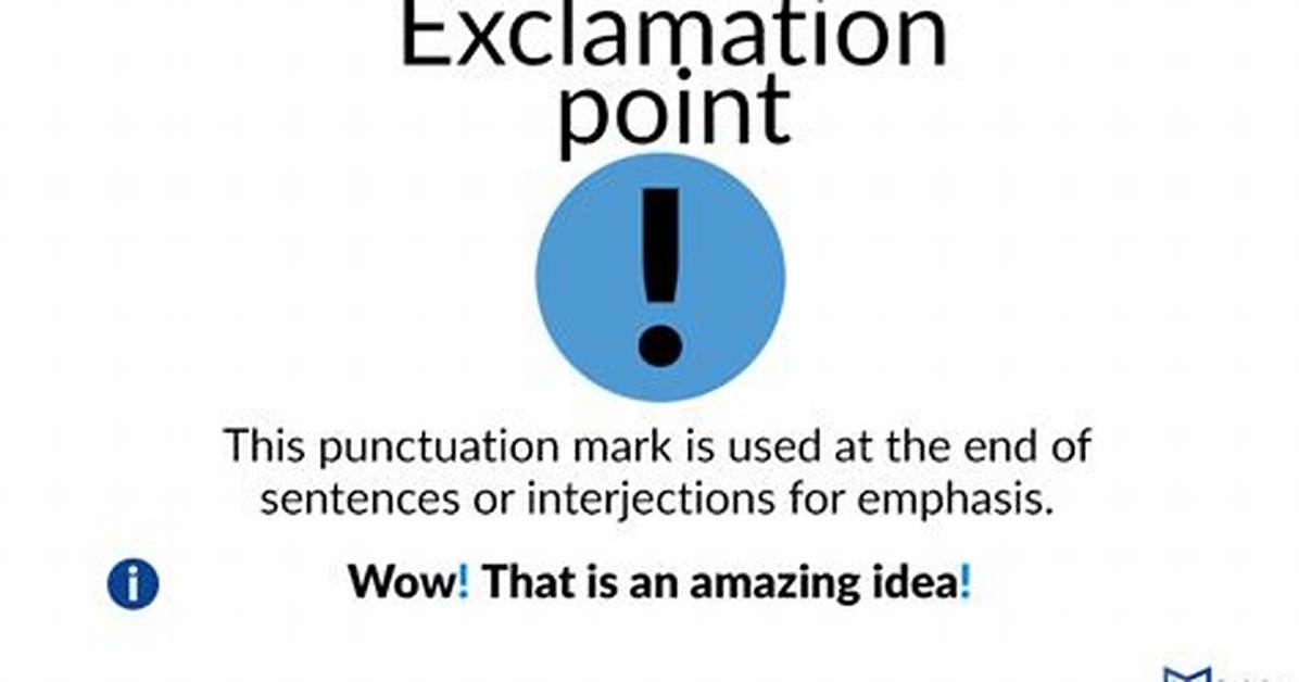 Who Uses Exclamation Points?
