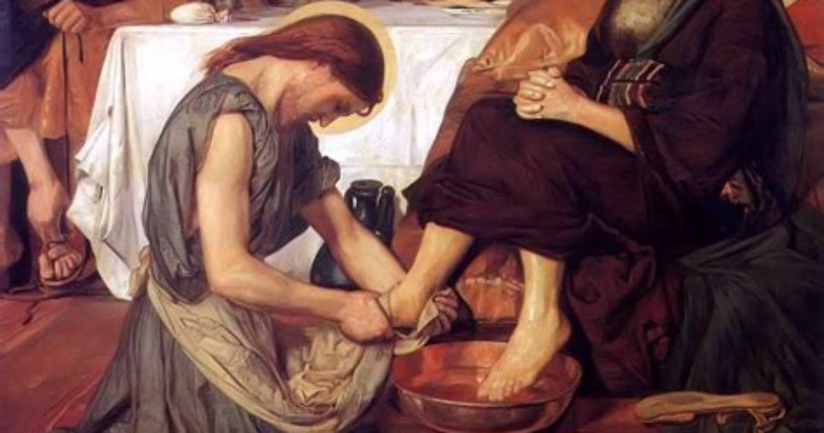 Whose Feet Does Jesus Wash?
