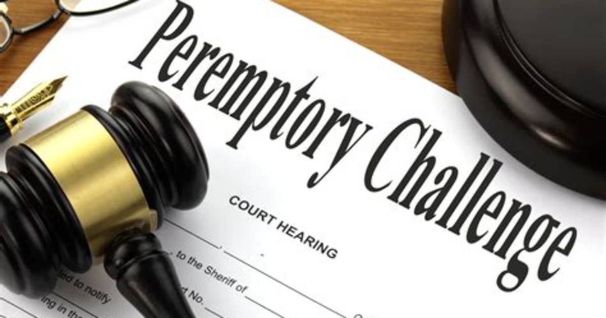 Why a Peremptory Challenge?
