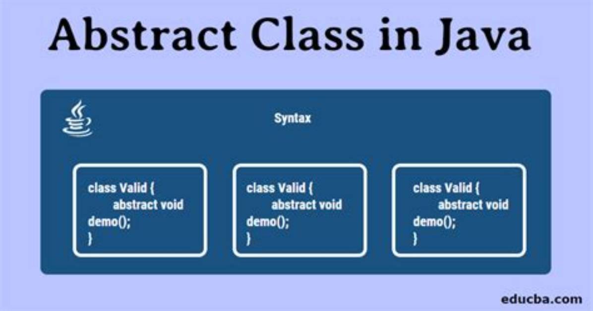 Why Abstract Class Has Constructor?