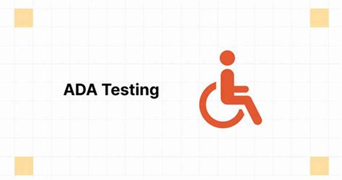 Why Ada Test Is Done