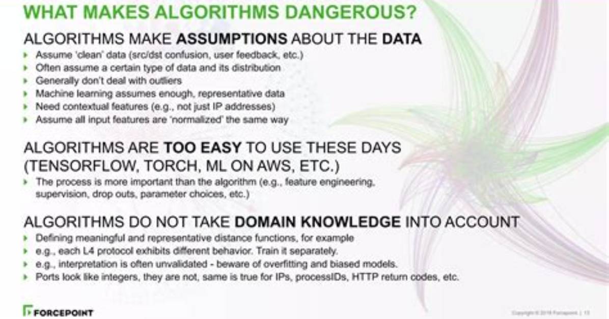 Why Algorithms Are Bad?