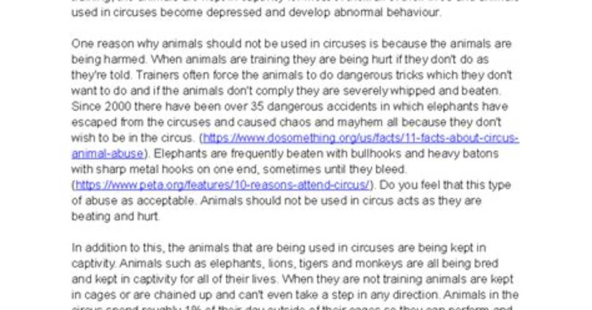 Why Animals Should Not Be Used for Testing