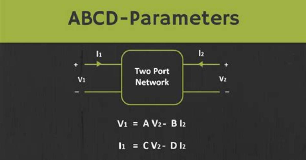 Why Are Abcd Parameters?
