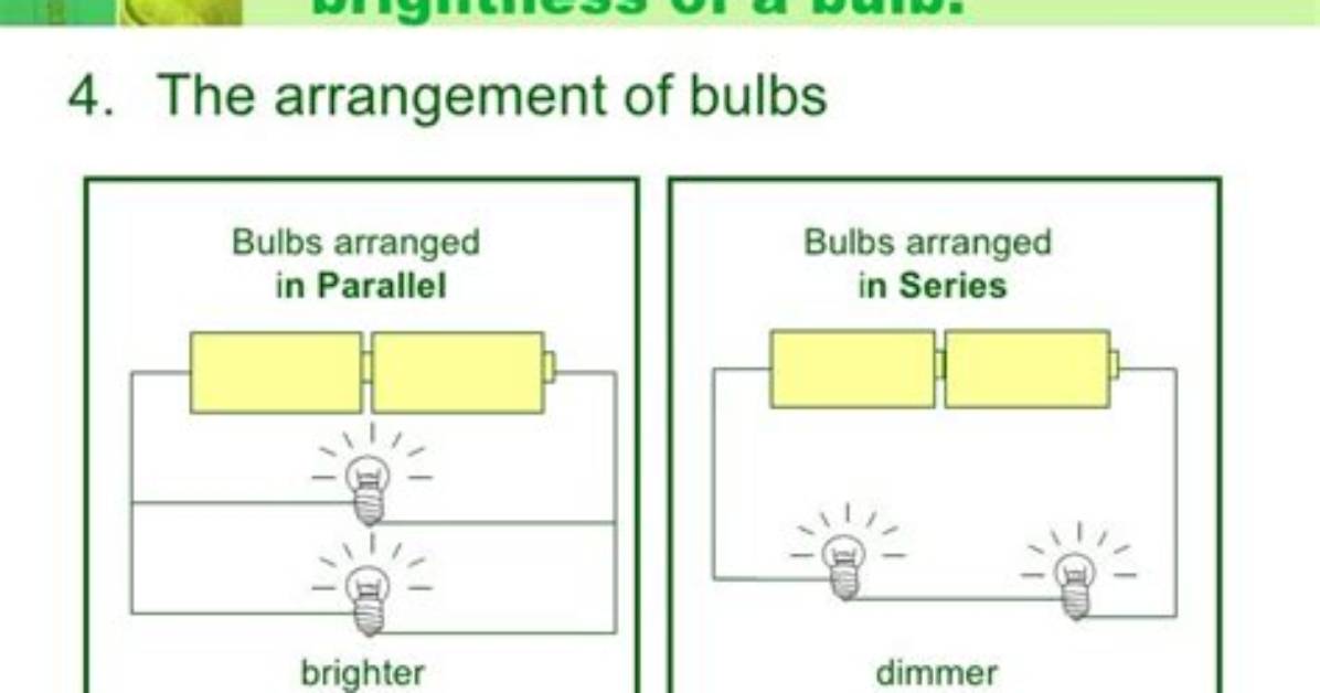 Why Are Bulbs Brighter in a Parallel Circuit