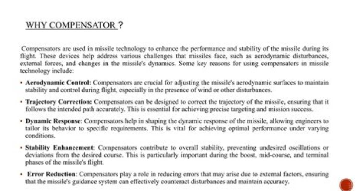 Why Are Compensator Used?