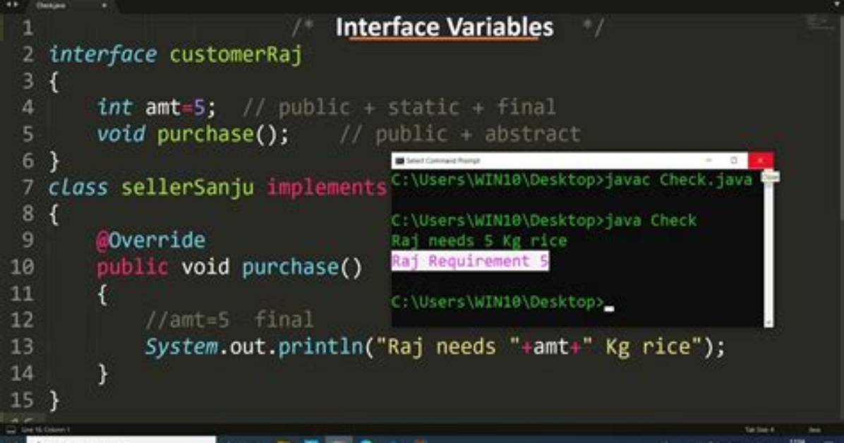 Why Are Interface Variables Static and Final by Default?