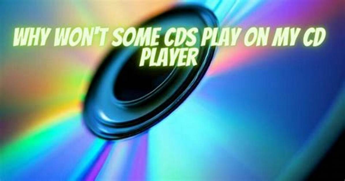 Why Are My Cds Skipping?