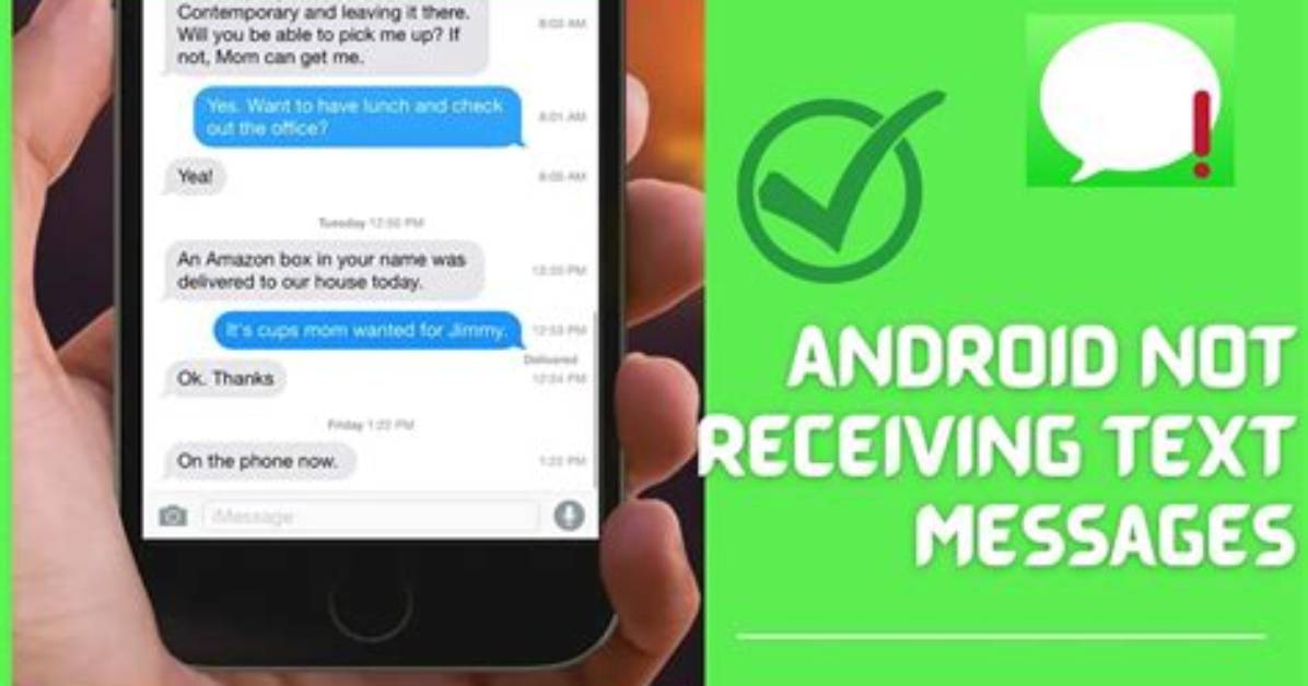 Why Can I Not Text an Android from My iPhone?