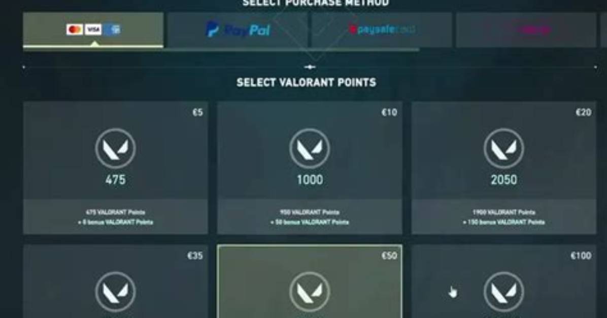 Why Can't I Buy Valorant Points