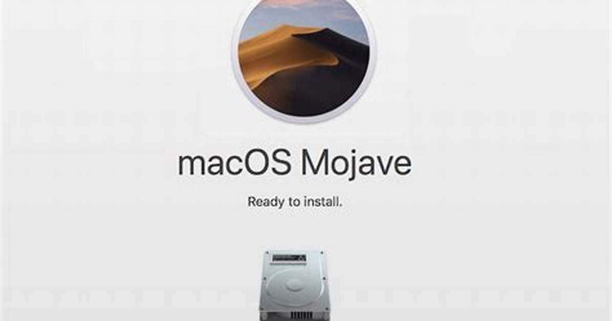 Why Can’t I Install macOS Mojave?