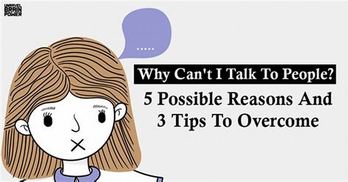 Why Can't I Talk When I'm Anxious?