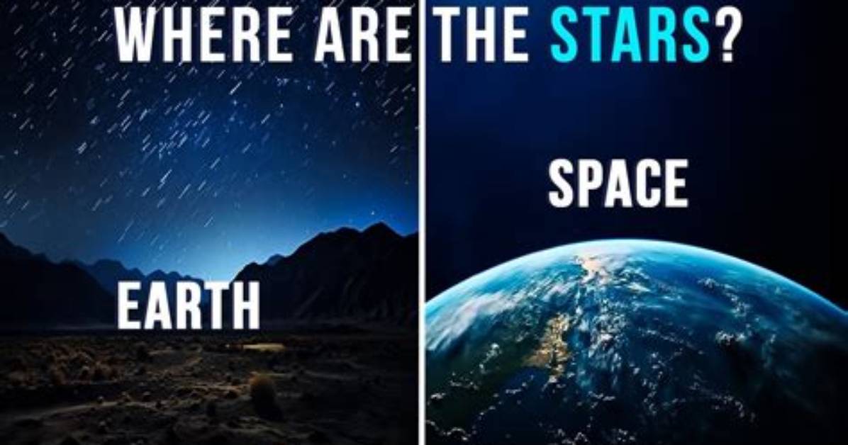 Why Can We See Stars from Earth but Not in Space