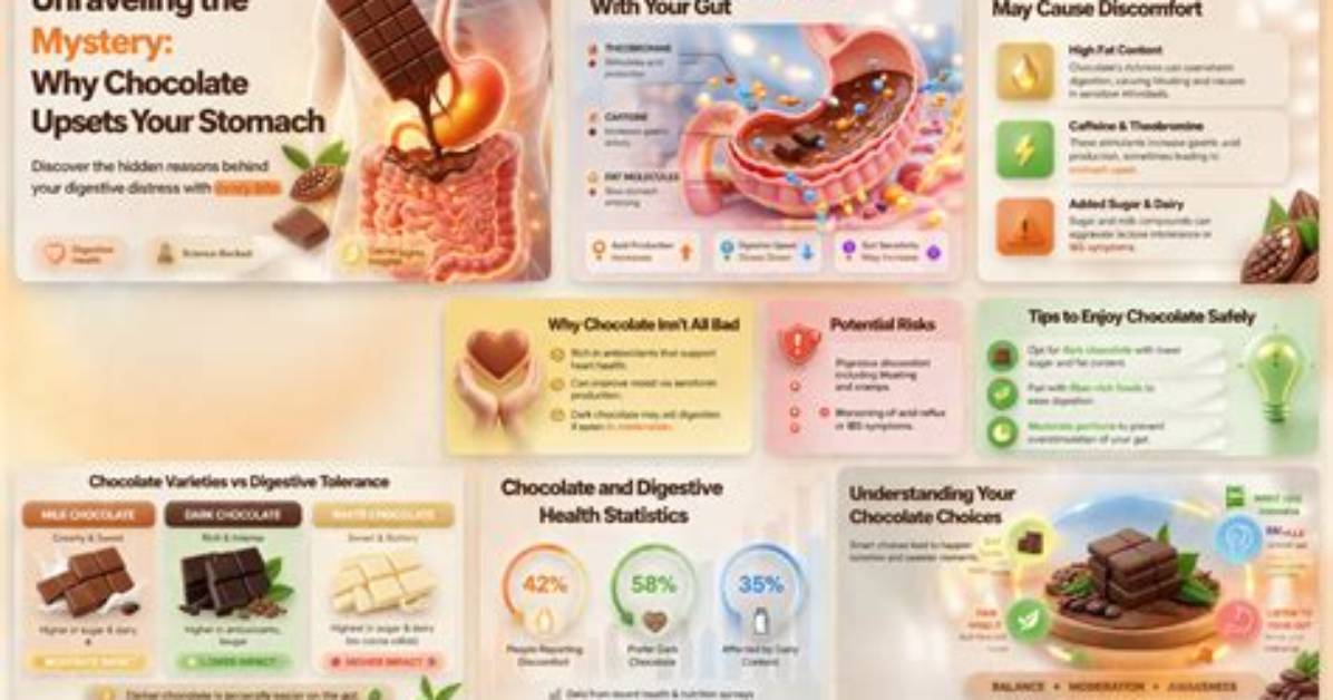 Why Chocolate Upsets Stomach?