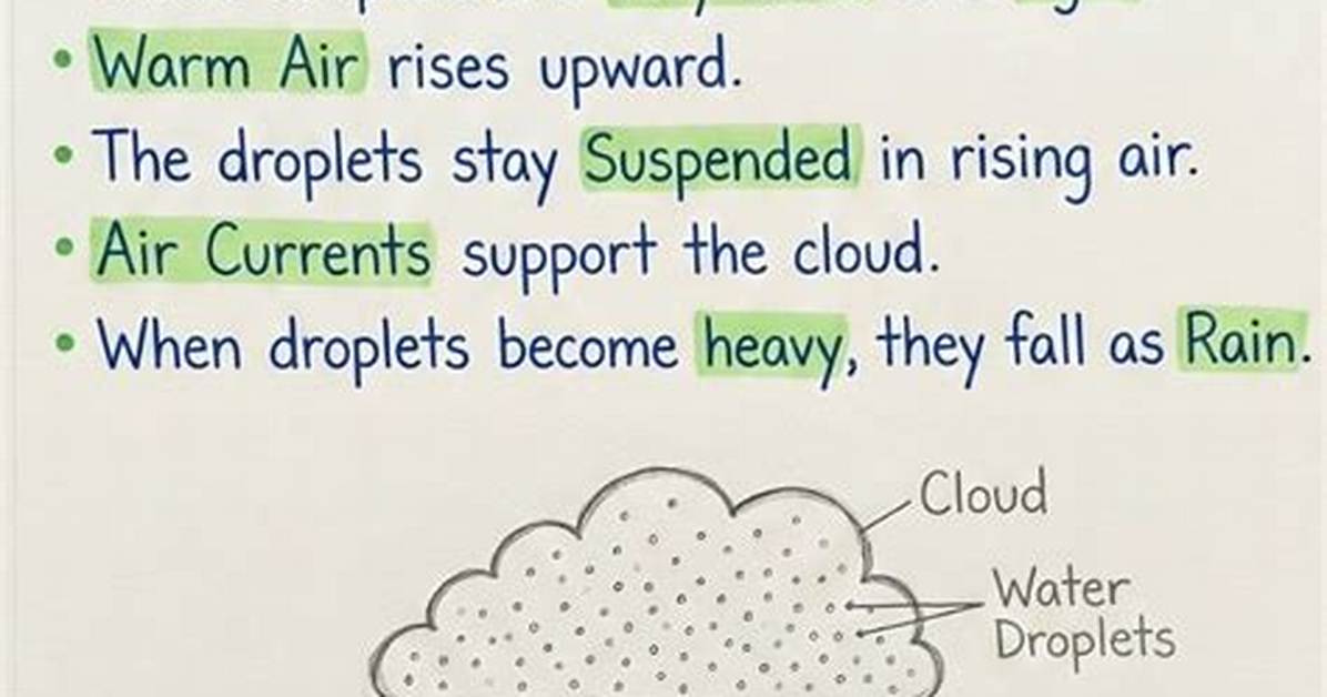 Why Clouds Float in the Sky?