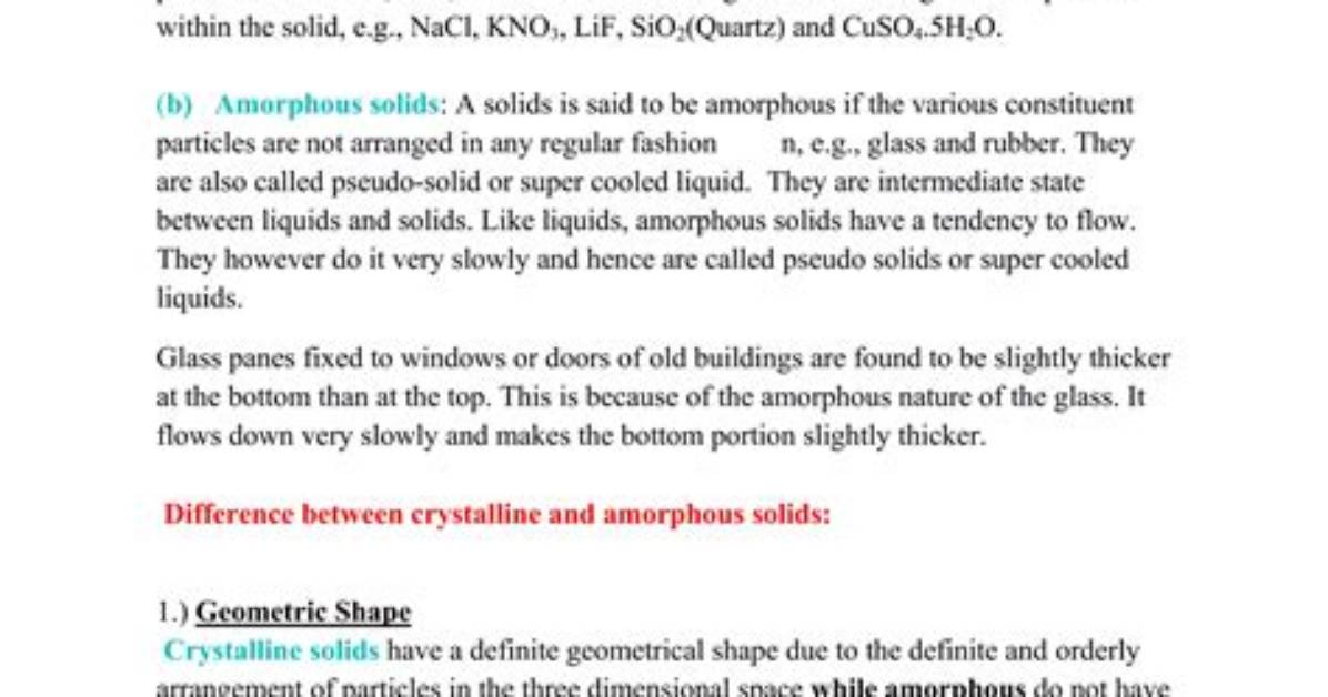 Why Crystalline Solids Are Called Anisotropic?