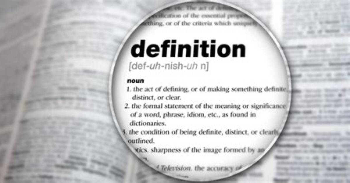 Why Definitions Are Important?