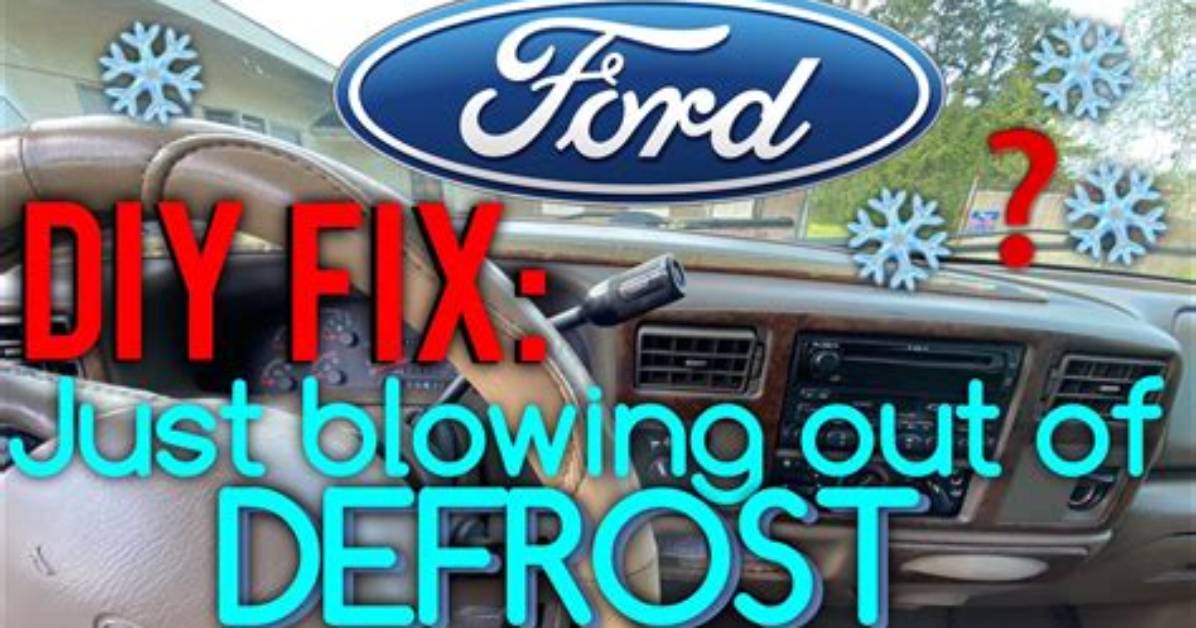 Why Defroster Doesn't Work?