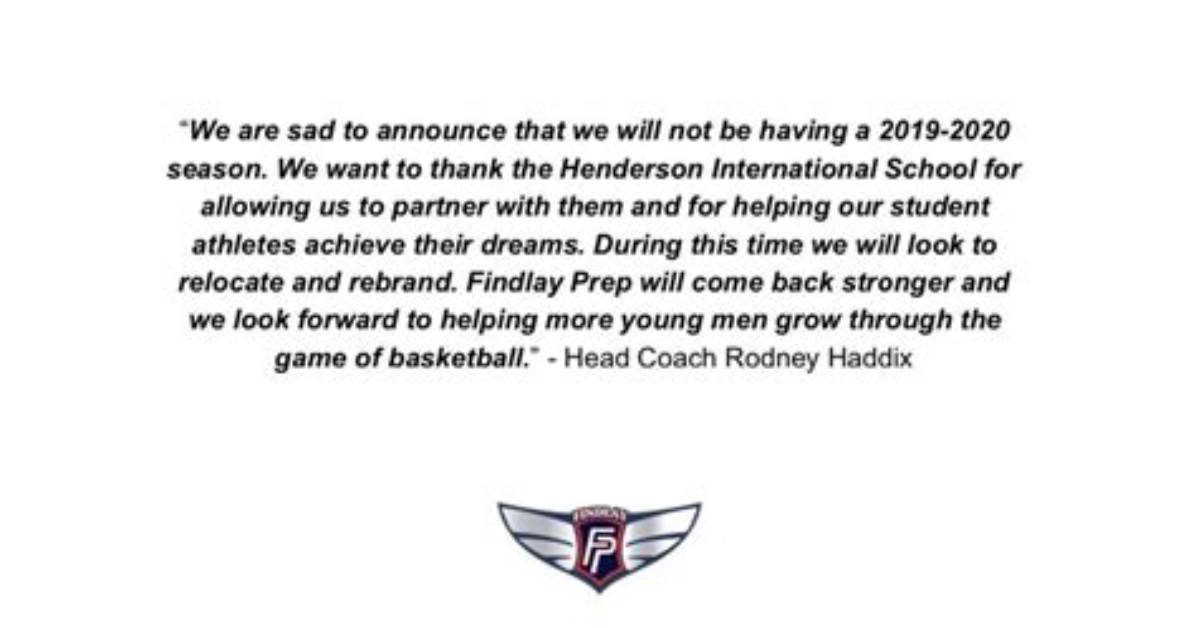 Why Did Findlay Prep Close?