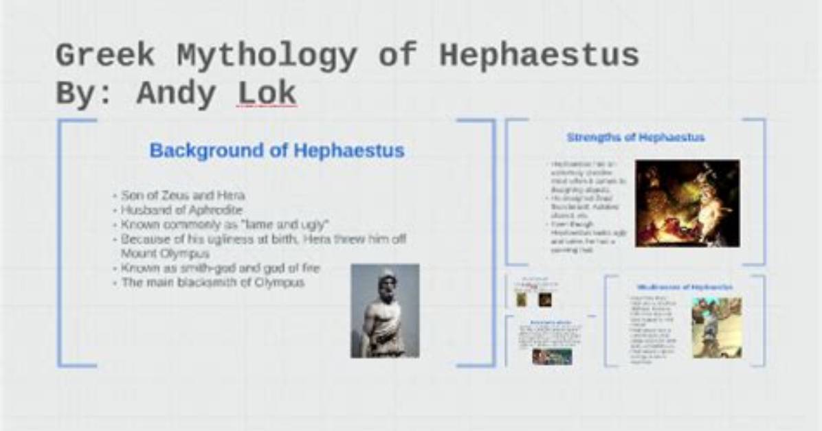 Why Did Hera Throw Away Hephaestus at Birth