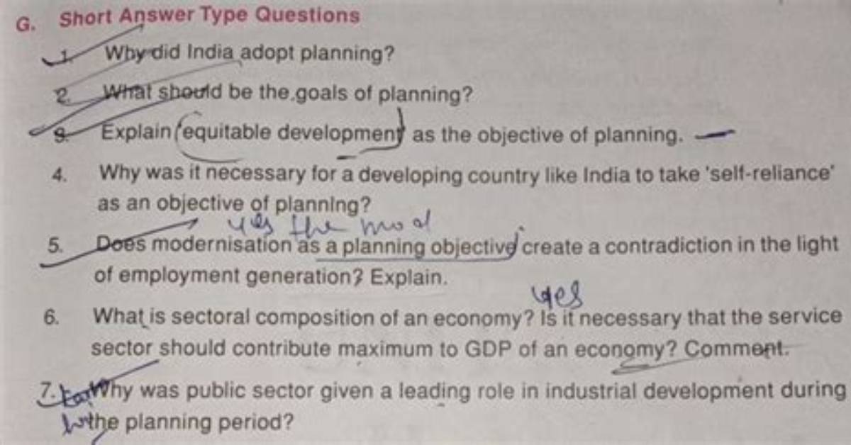 Why Did India Opt for Planning?