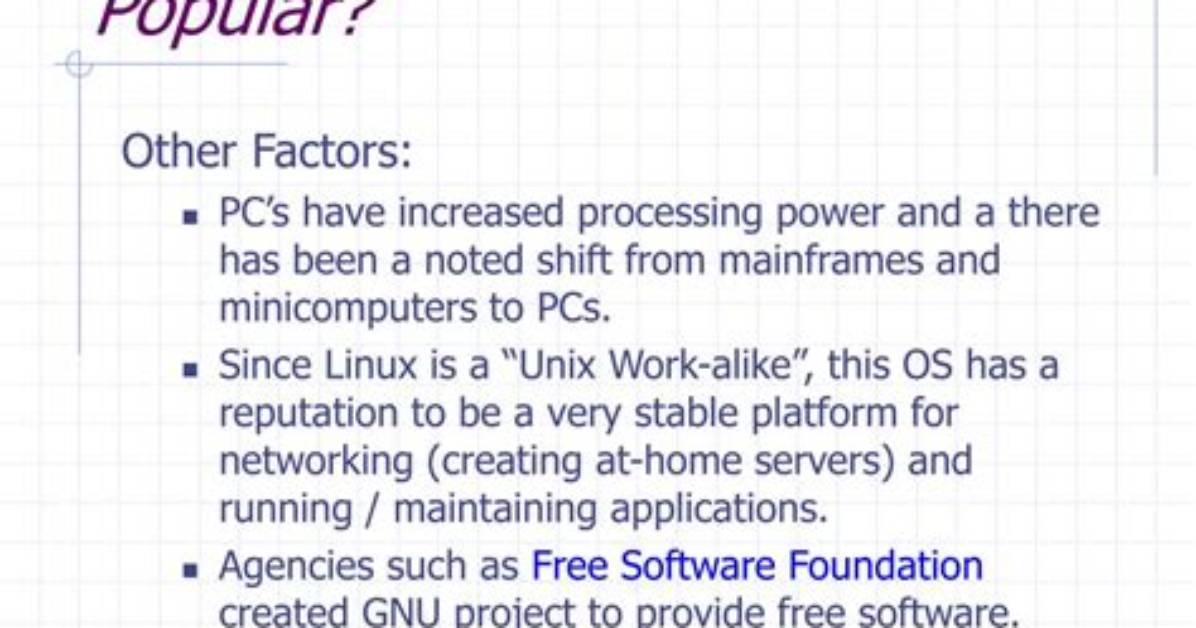 Why Did Linux Become So Popular?