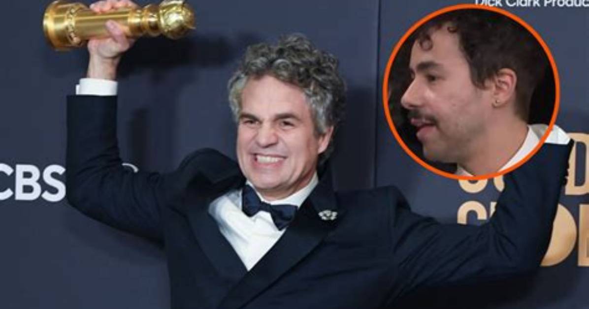 Why Did Mark Ruffalo and Ramy Youssef Kiss at the 2024 Golden Globes?