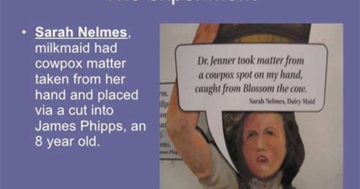 Why Did Milkmaids Not Get Smallpox?