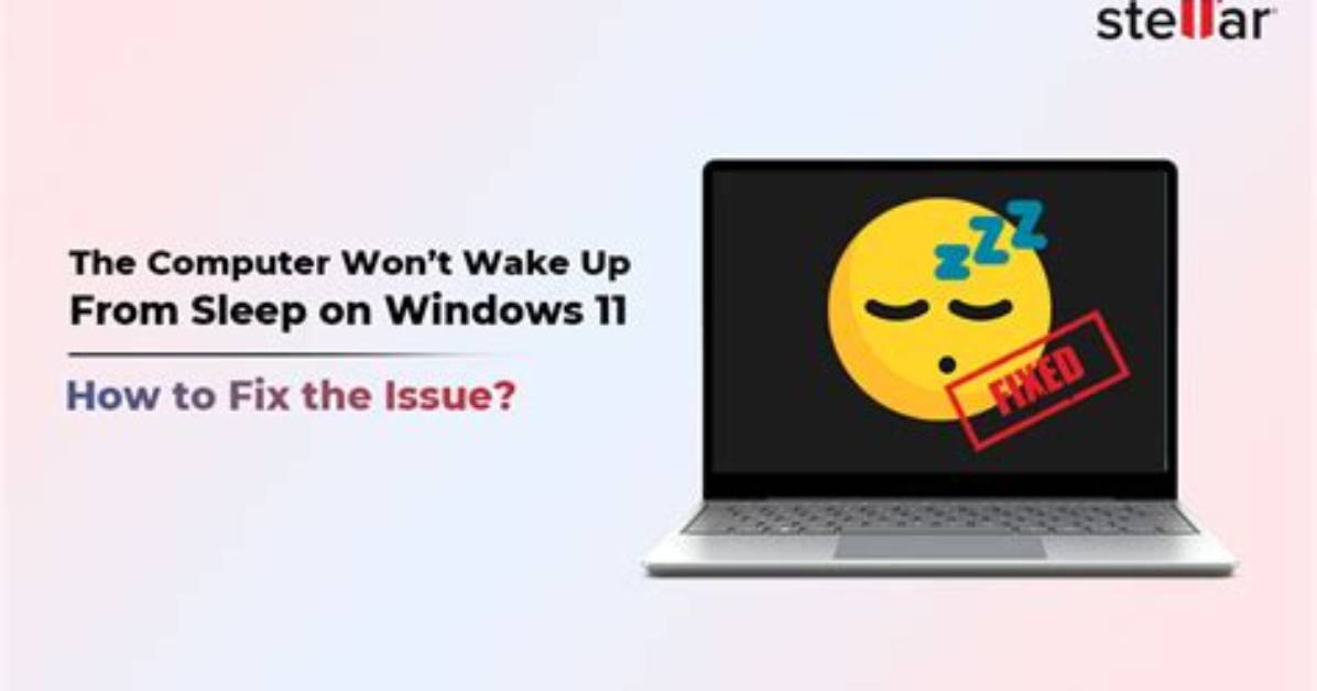 Why Did My Computer Wake up Windows 10?