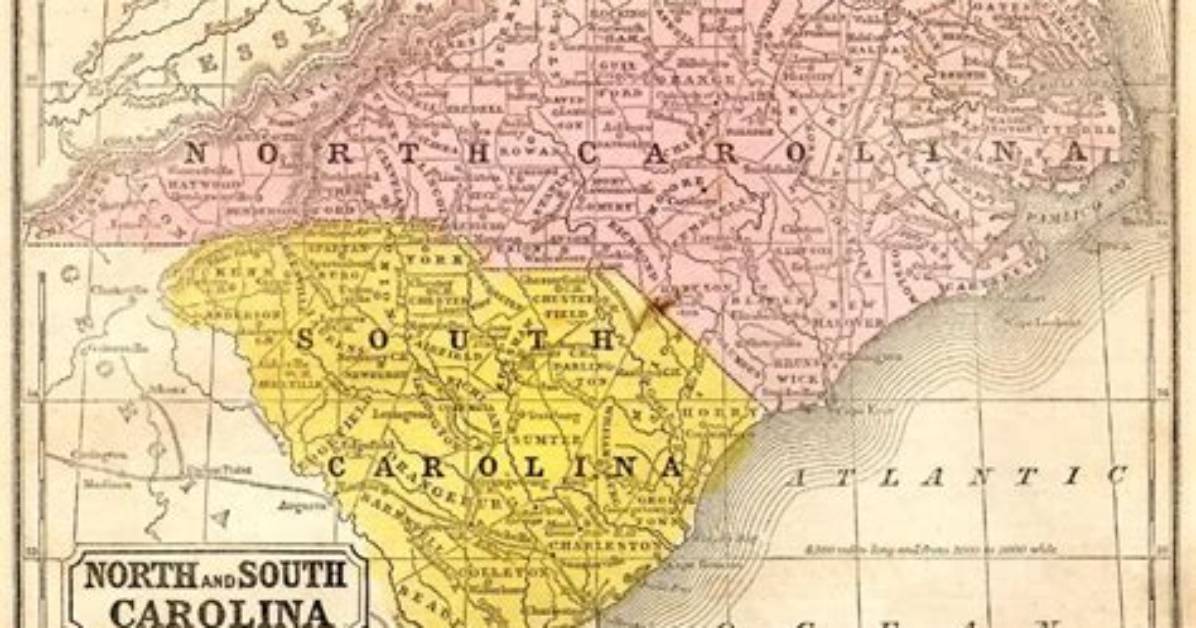 Why Did North Carolina and South Carolina Split into Two Colonies