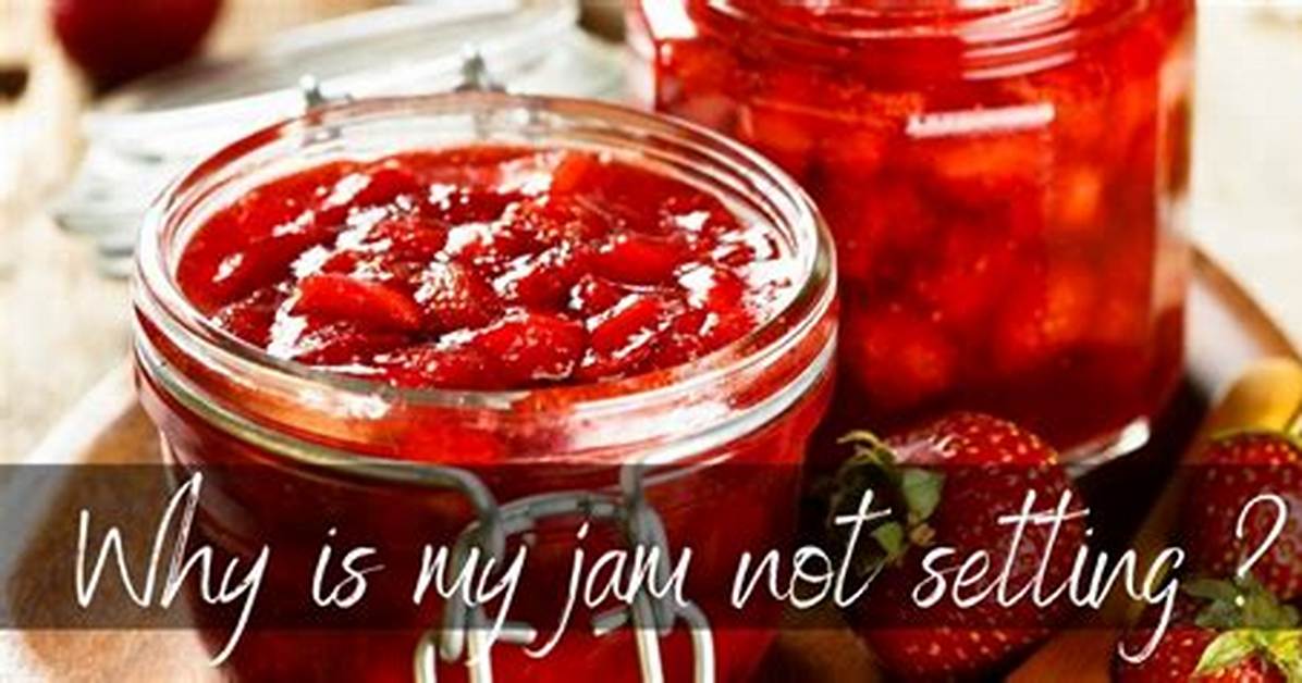 Why Didn't My Jam Set up?