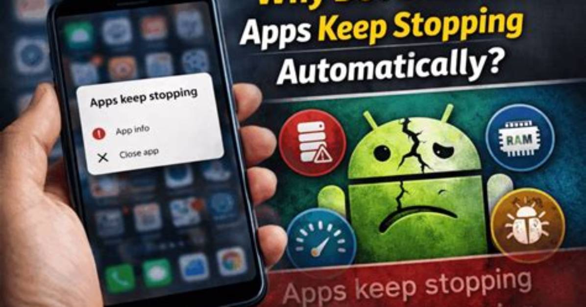 Why Do Android Apps Close Themselves?