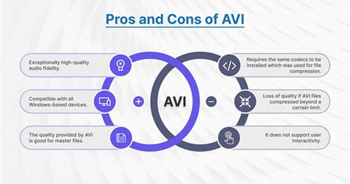 Why Do. Avi Formatted Files Tend to Be Larger?