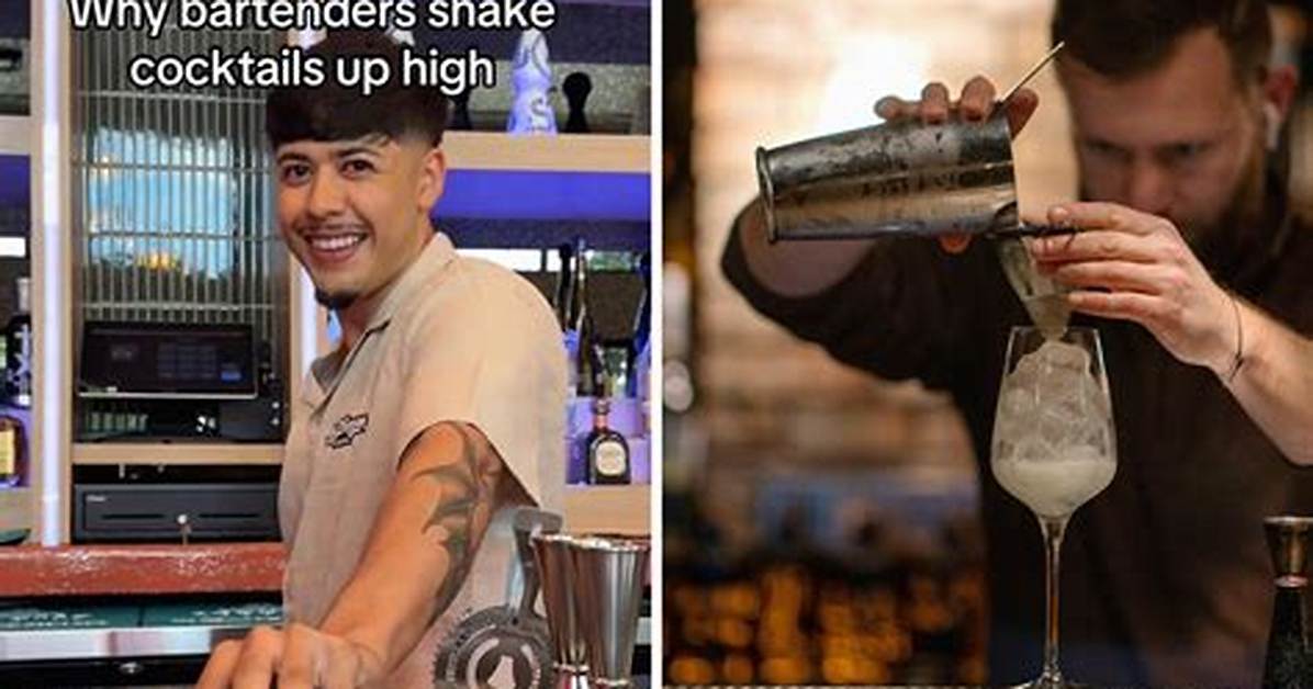 Why Do Bartenders Shake Drinks?