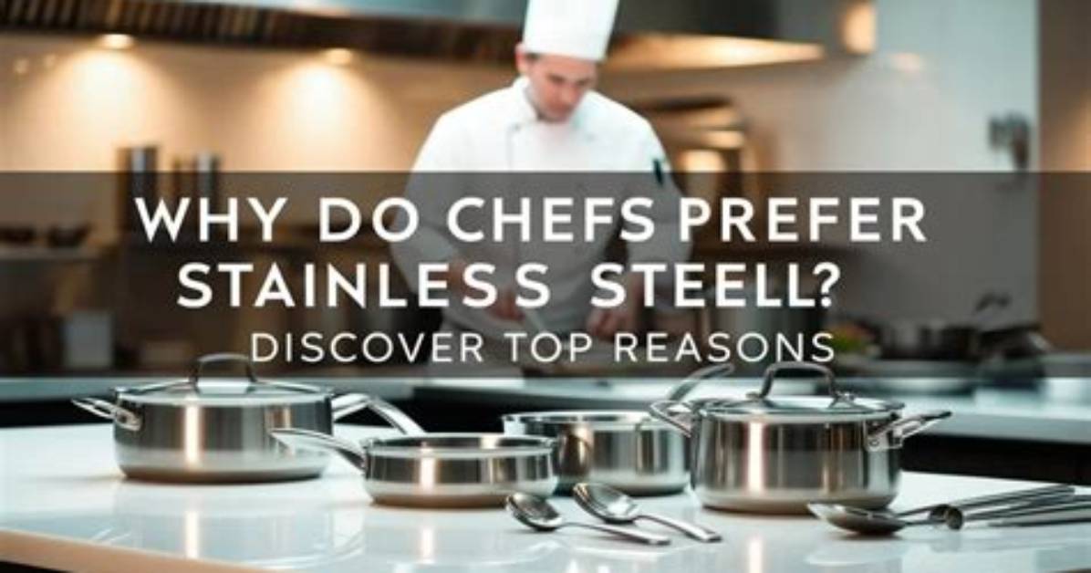 Why Do Chefs Prefer Stainless Steel?