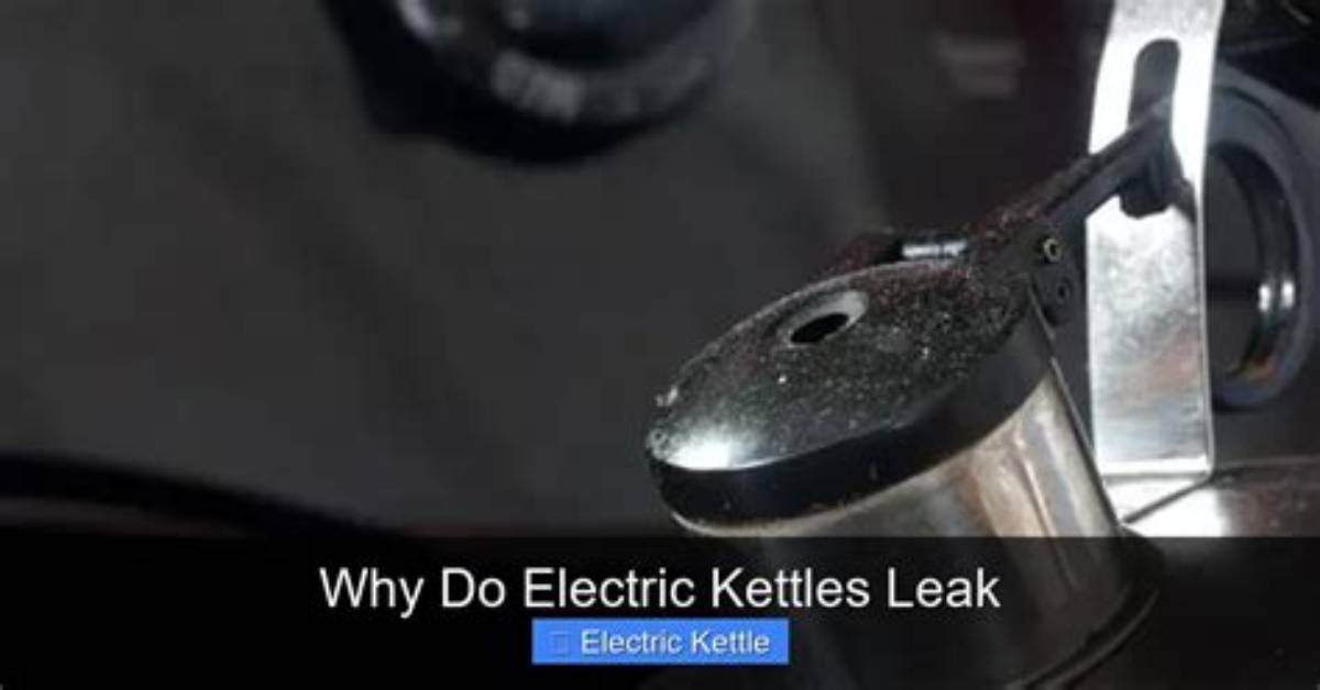 Why Do Cordless Kettles Leak?