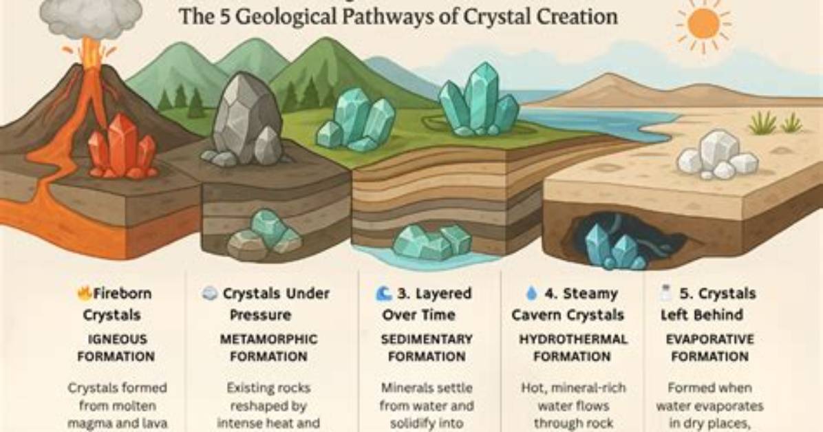Why Do Crystals Form