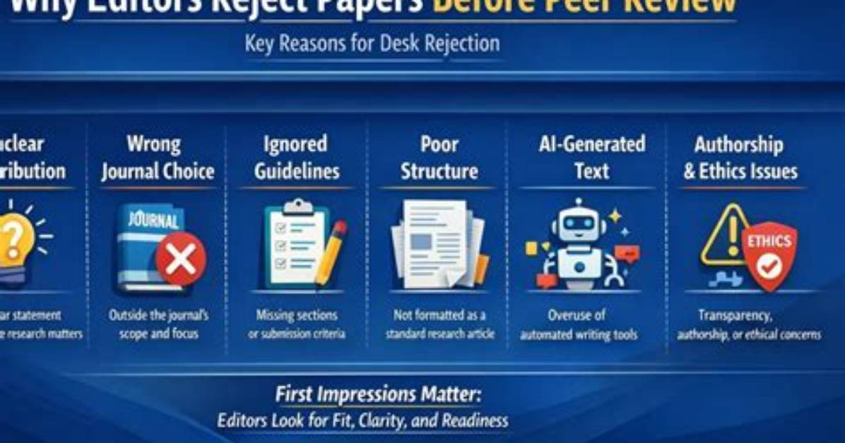 Why Do Editors Reject Manuscripts?