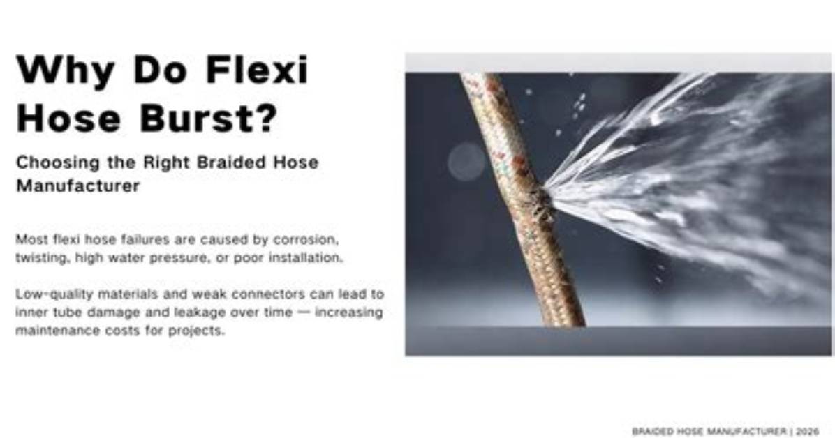 Why Do Flexi Pipes Burst?