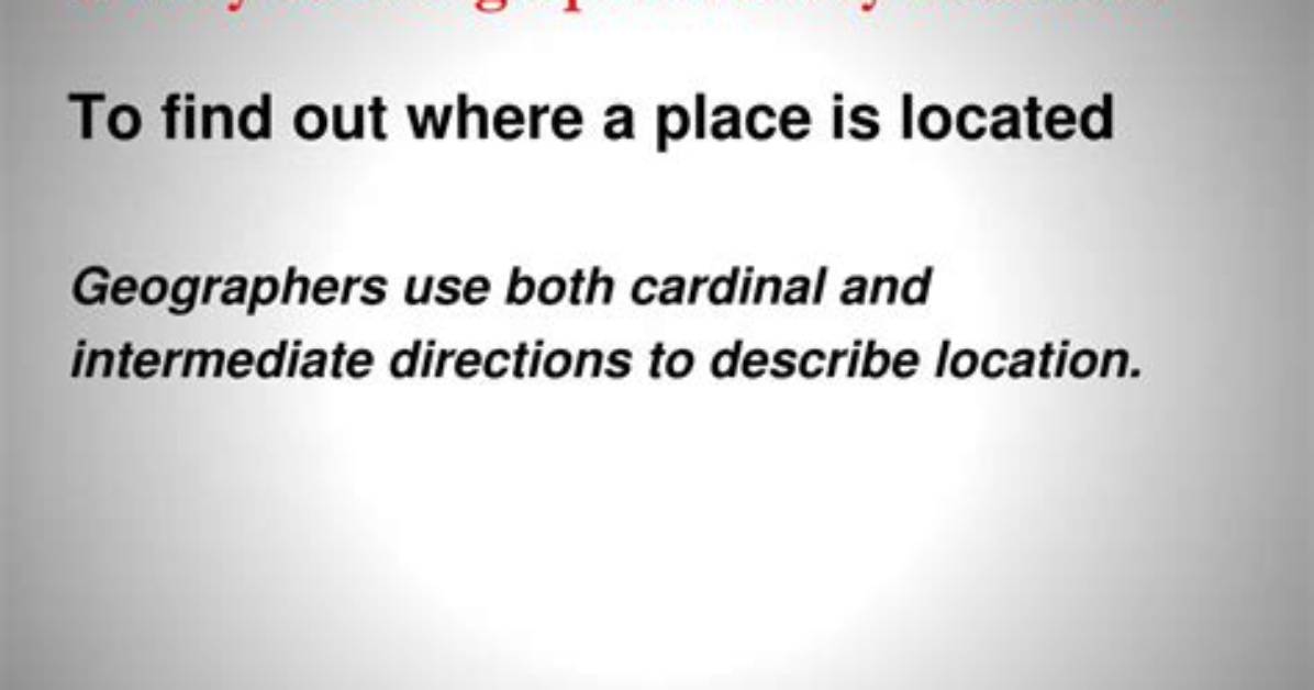 Why Do Geographers Study Dialects and Subdialects?