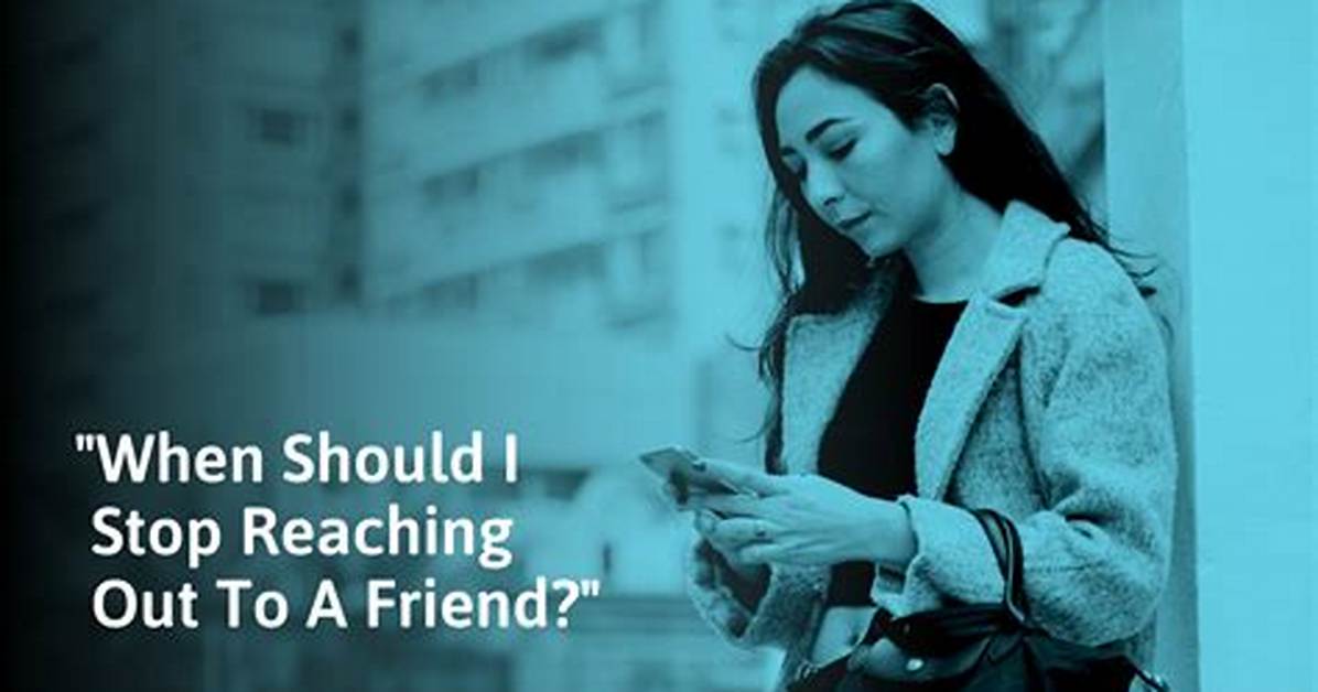Why Do Guys Stop Reaching out?