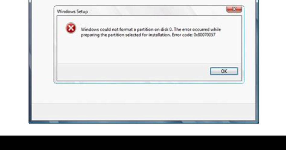 Why Do I Get Error 0X80070057 - "The Parameter Is Incorrect" When Restoring from Windows Backup?