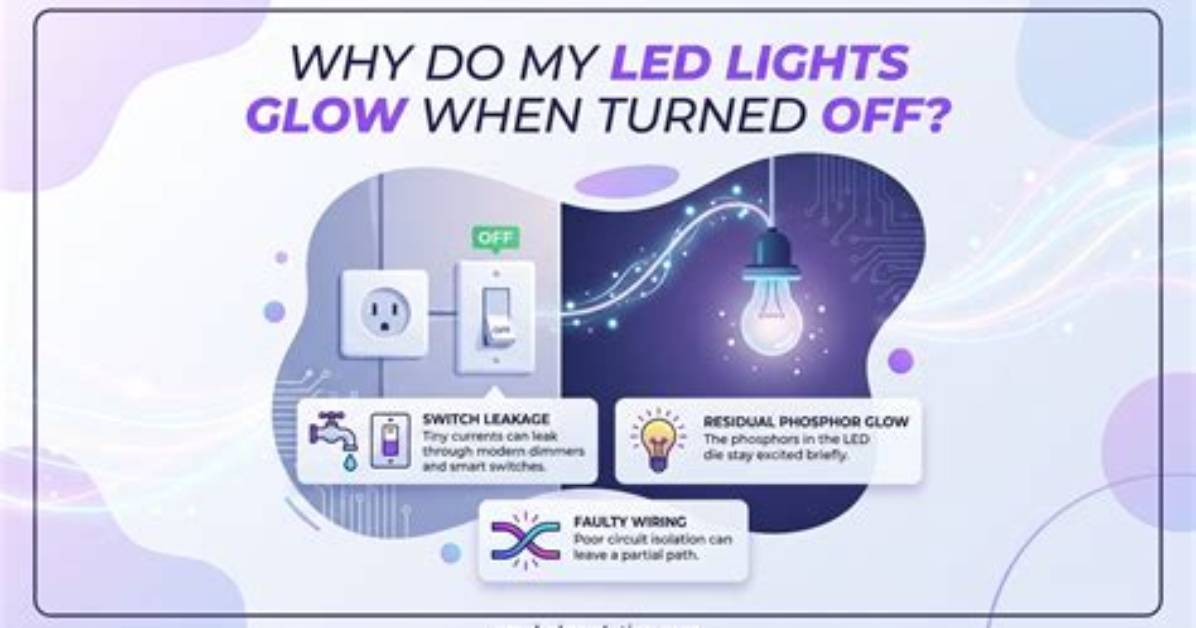 Why Do Led Lights Glow When Off