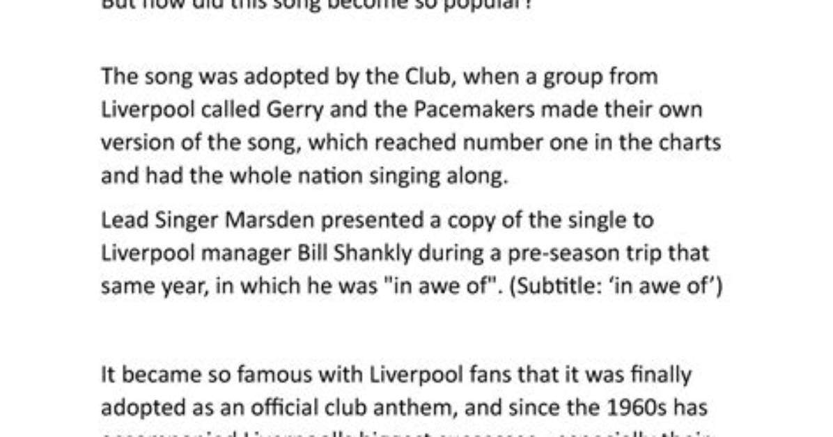 Why Do Mainz Sing Ynwa?