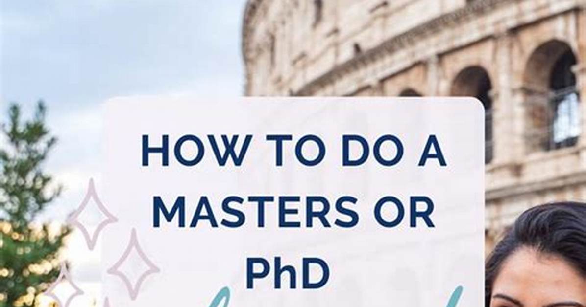 Why Do Masters Abroad?