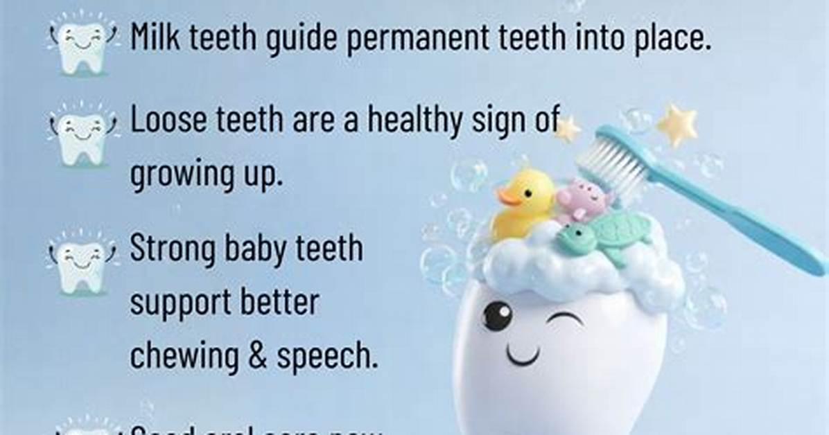 Why Do Milk Teeth Fall?