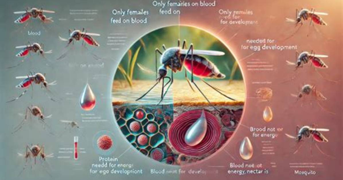 Why Do Mosquitos Drink Blood