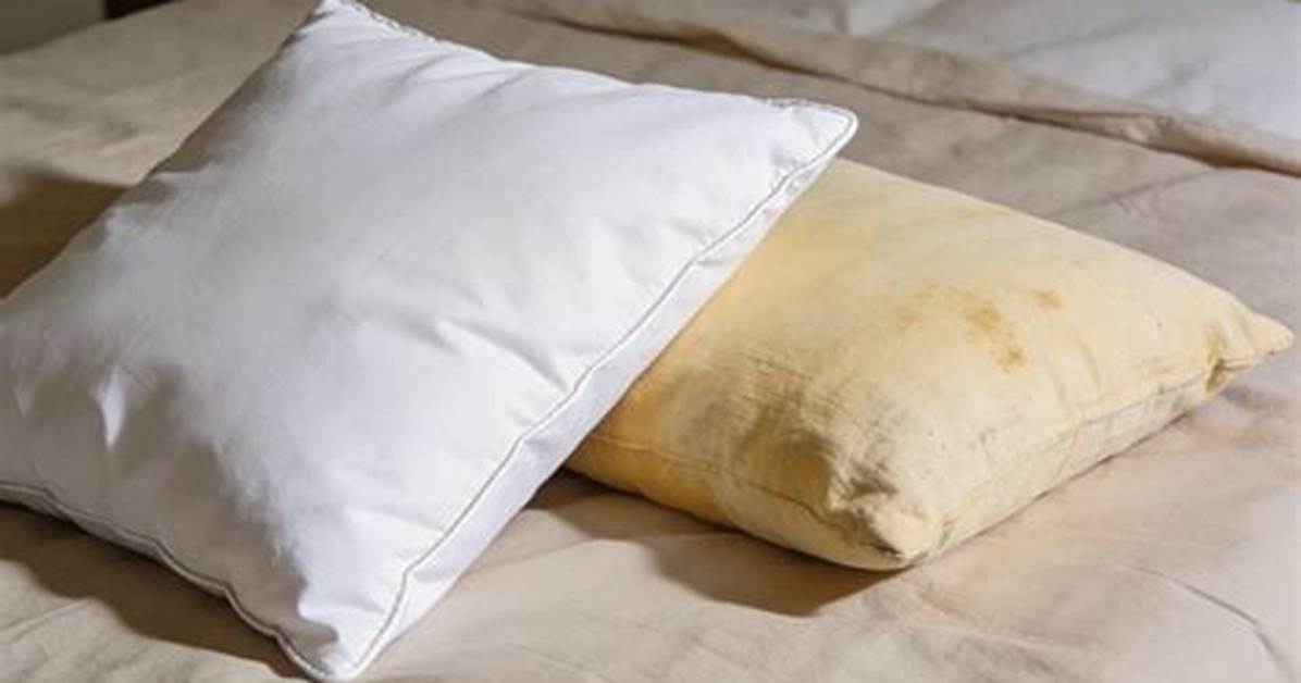 Why Do Pillows Turn Yellow
