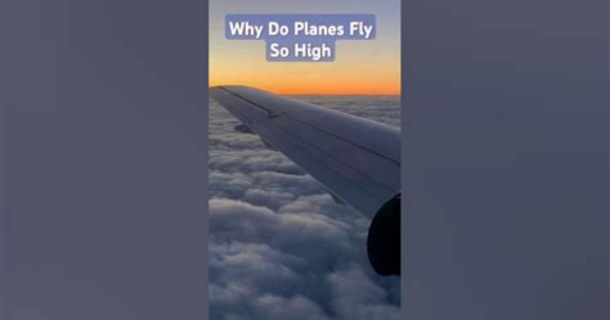 Why Do Planes Fly So High?