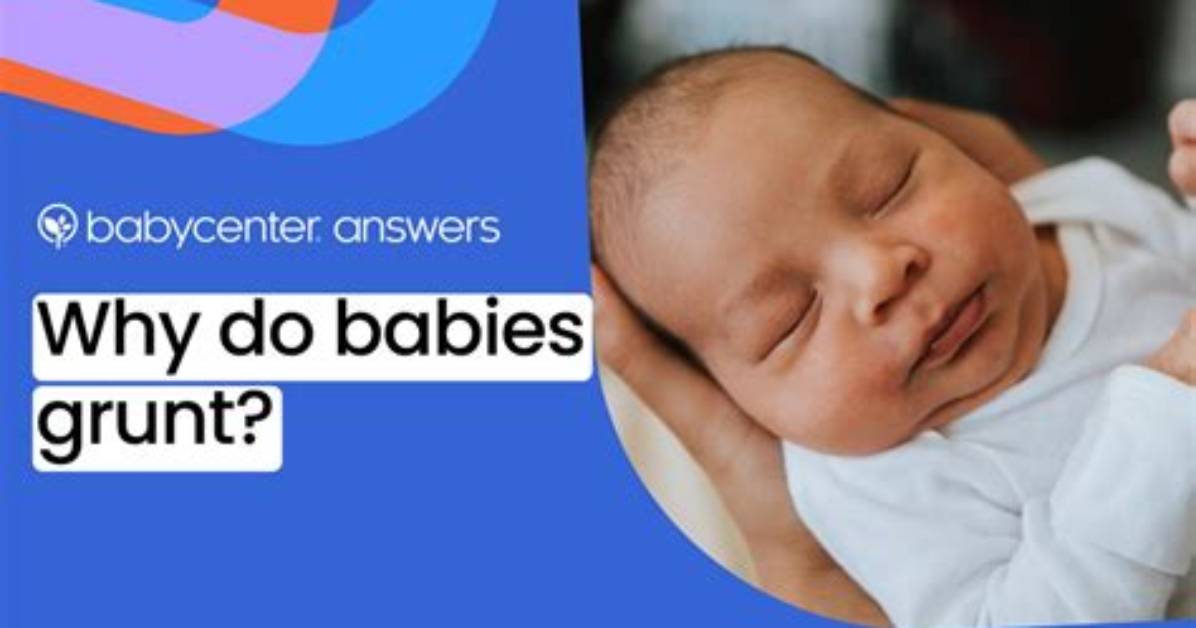 Why Do Preemies Grunt?